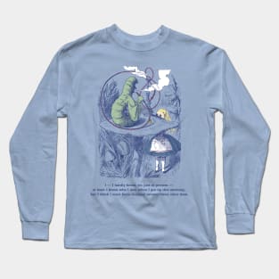 Alice and the Caterpillar Long Sleeve T-Shirt